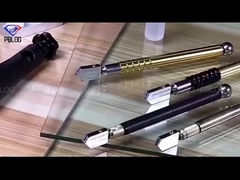 금속 검은 손잡이가 있는 효율적인 유리 절단 장치