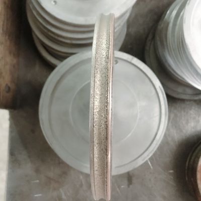 유리 가공 기계용 80MM 자갈 맞춤 다이아몬드 띠 휠 가시 디스크