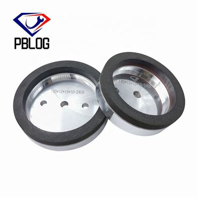 PLOG 엣지 및 Chamfering 유리 정면 양면 기계에 대한 검은 樹脂 바퀴