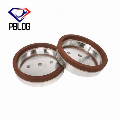 PBLOG 고품질 재료 유리 대리석 암석 판 깎는 캄퍼링 빨간 樹脂 다이아몬드 바퀴