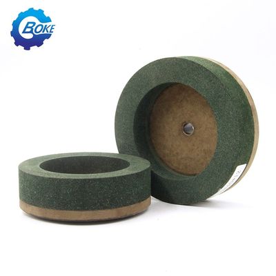 좋은 성능 녹색 컵 모양 150mm Bk 엣지 기계에 대한 닦는 바퀴