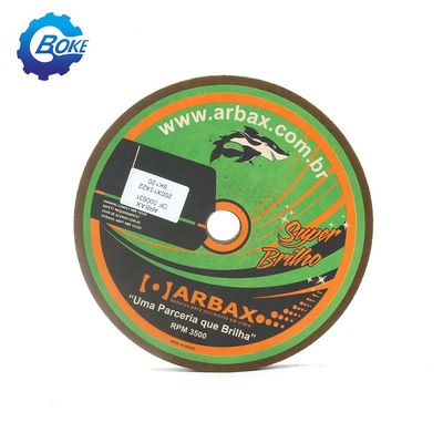 150mm 200mm 브라질 BK ARBAX 평면 닦기 바퀴 유리 처리 도구