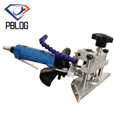 PBLOG Pneumatic Chamfering Machine 유리 가공 기계 빠르고 쉽게