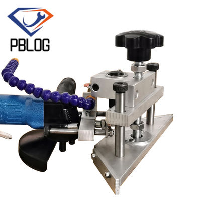PBLOG 유리 가공 기계 Pneumatic Chamfering 기계 빠르고 쉽게
