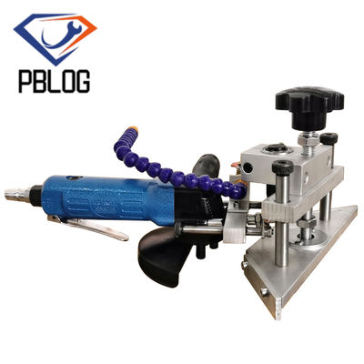 PBLOG 유리 가공 기계 Pneumatic Chamfering 기계 빠르고 쉽게