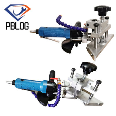 휴대용 안전 작동하기 쉬운 샴퍼링 유리 대리석 세라믹을위한 Pneumatic 각 밀러