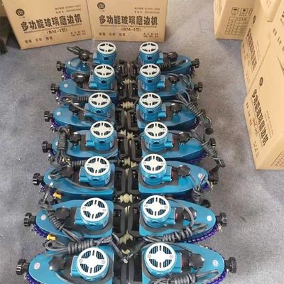 ODM 가지고 다닐 수 있는 글라스 에징 기계 220V 2800RPM 속도 청색
