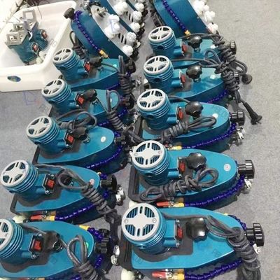 ODM 가지고 다닐 수 있는 글라스 에징 기계 220V 2800RPM 속도 청색