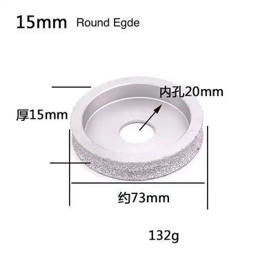 작은 전착 그라인딩 휠 은 전기 연삭용 휠 50 밀리미터