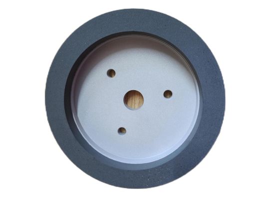 밝기 175mm 유리 밀링을위한 검은 녹색 樹脂 컵 바퀴