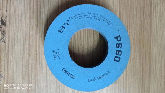 고 밝기 樹脂 밀링 휠 70mm 내부 파란색 PA60 닦기 휠