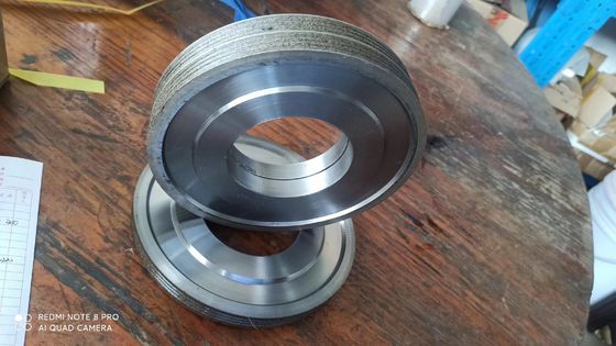 240 자물쇠 경화 다이아몬드 바퀴 4mm * 2 작업 계층 크기와 둥근 가장자리