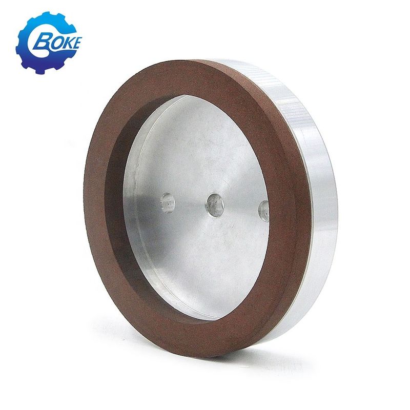 150mm 레드 그라닝 다이아몬드 거미 결합 바퀴 유리 에저를 위해 Bavelloni