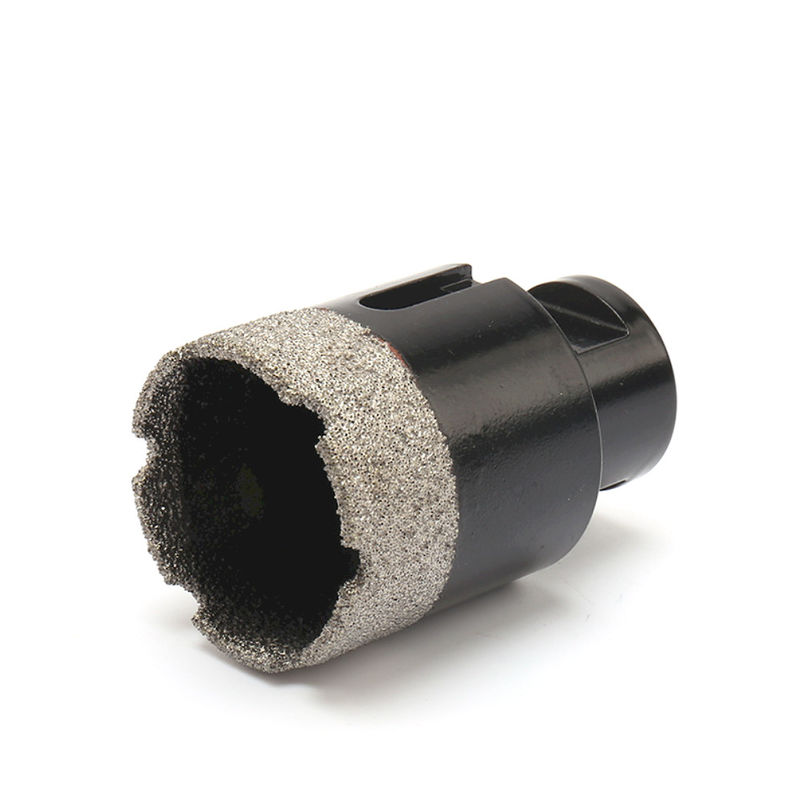 M14 6-125mm 진공 용접 다이아몬드 구멍 톱은 대리석 포스린 건조 뚫기 위해 핵 뚫기